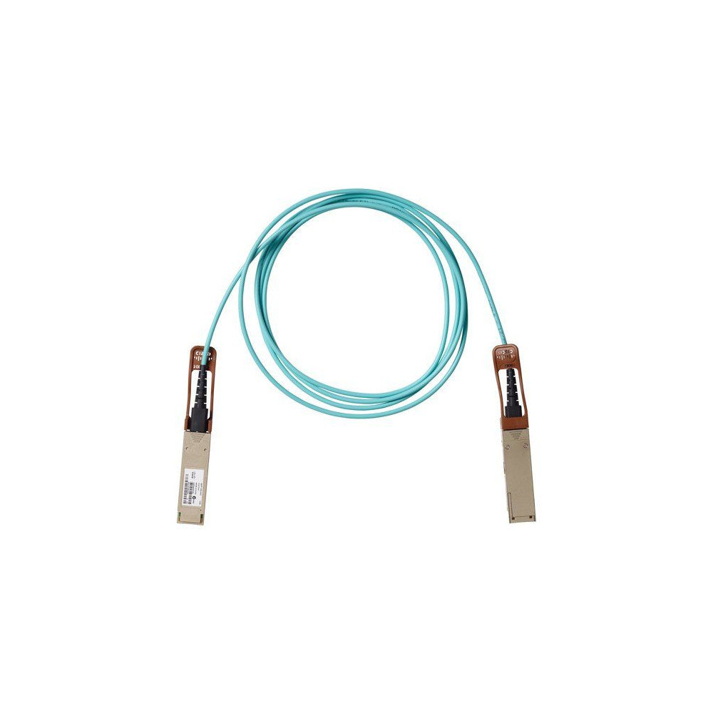 Cisco Câble dattache directe 100GBase QSFP pour QSFP 10 m fibre optique actif pour P-N: N3K-C31108PC-V N3K-C31108PC-V-4BD…