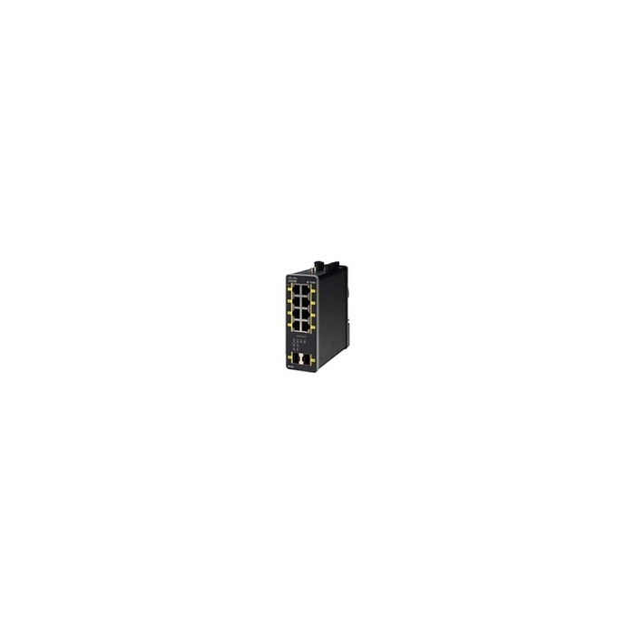 Industrial Ethernet 1000 Series - Commutateur - Géré - 8 x 10/100/1000 (PoE+) + 2 x 1000 Base-X SFP (liaison montante) - Montage