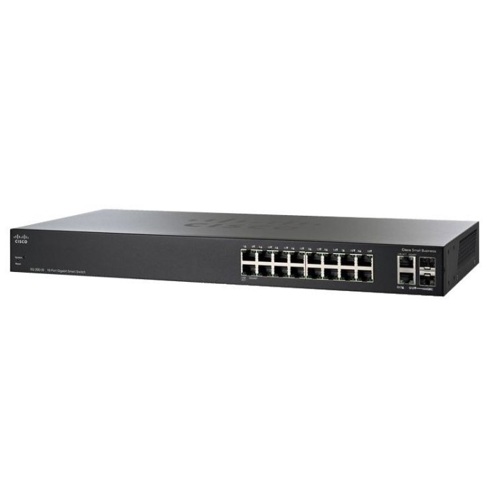 Cisco SG250-18 Géré L2/L3 Gigabit Ethernet (10/100/1000) 1U Noir - Neuf