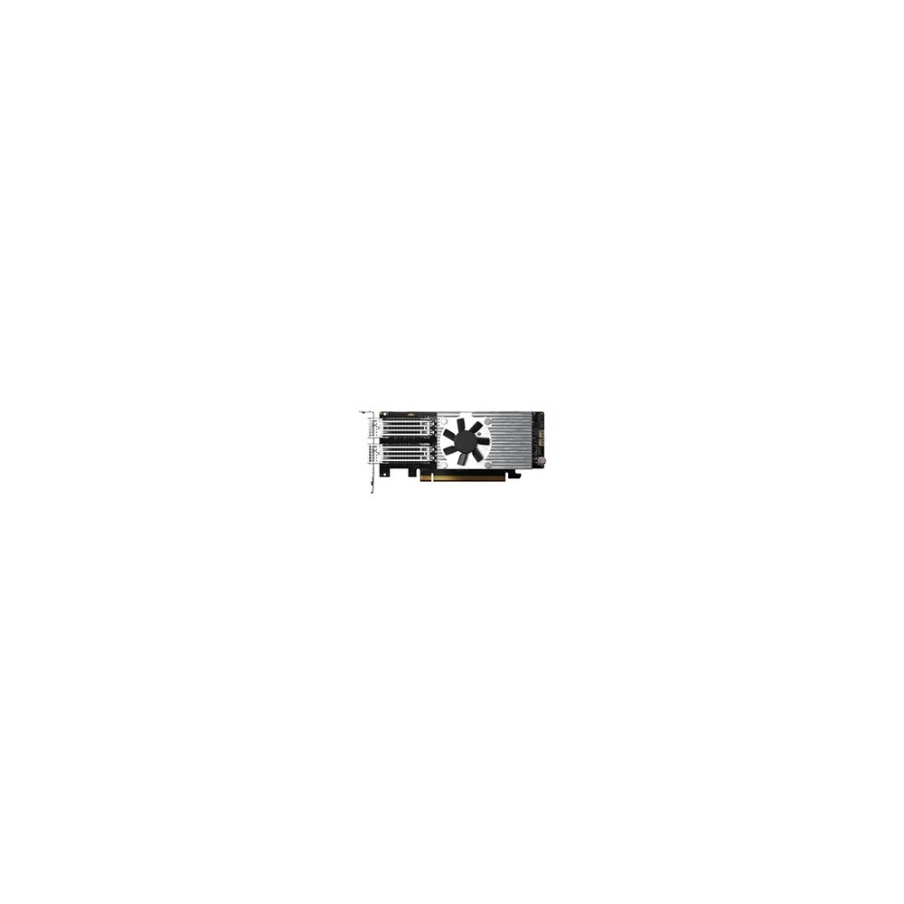 QXG-100G2SF-E810 - Adaptateur réseau - PCIe 4.0 x16 profil bas - 100 Gigabit QSFP28 x 2 - pour QNAP TS-H2490FU