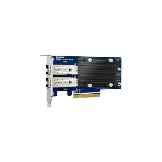 QXG-10G2SF-X710 - Adaptateur réseau - PCIe 3.0 x8 profil bas - 10 Gigabit SFP+ x 2 - pour P/N: SFP1G-SX-85