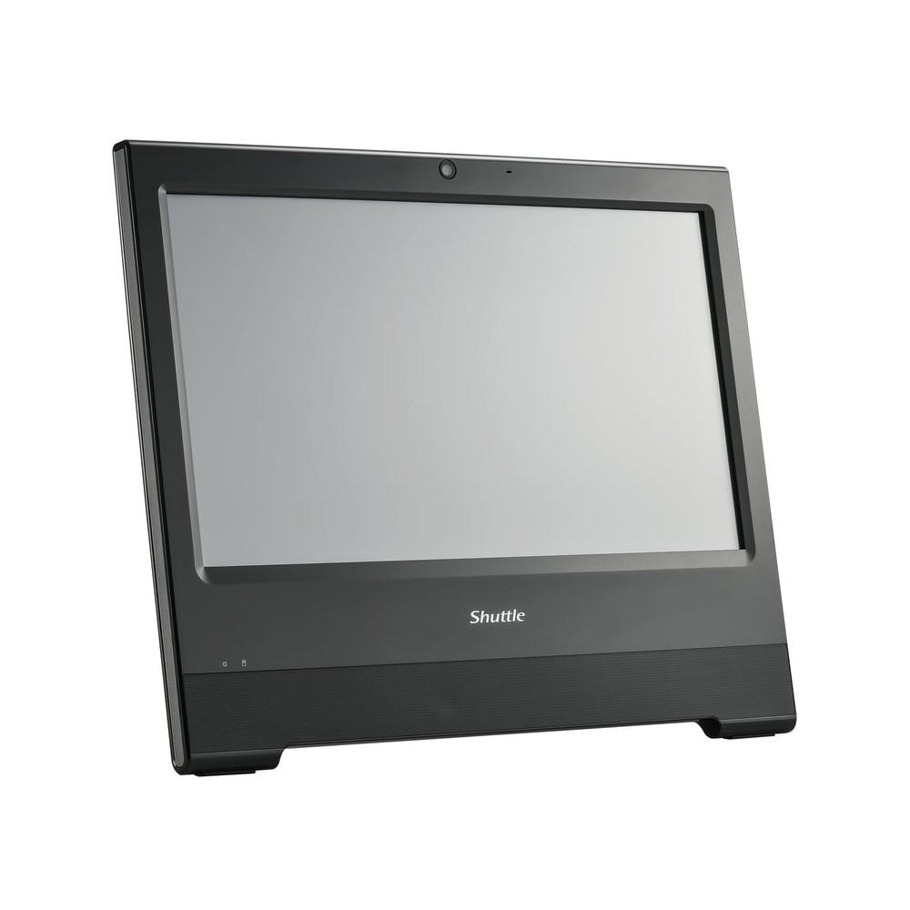 Shuttle All-In-One Barebone X50V9, 15,6  tactile résistif, Celeron 7305U,Wifi, IP54, sans ventilateur, fonctionnement permanent 