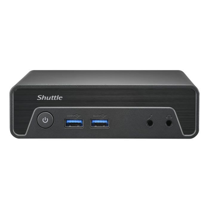 Barebone Shuttle NE10N - Mini PC 4K sans Ventilateur