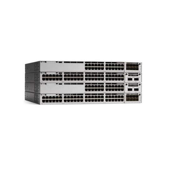 Cisco Catalyst C9300-48P-E Géré L2/L3 Gigabit Ethernet (10/100/1000) Connexion Ethernet, supportant l'alimentation via ce port (