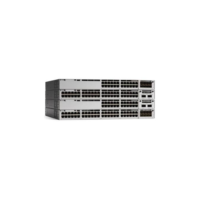 Cisco Catalyst C9300-48P-E Géré L2/L3 Gigabit Ethernet (10/100/1000) Connexion Ethernet, supportant l'alimentation via ce port (