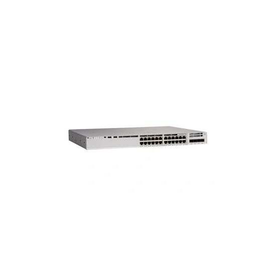 Catalyst 9200L - Network Essentials - commutateur - C3 - 24 x 10/100/1000 (PoE+) + 4 x SFP+ 10 Go (liaison montante) - Montable 