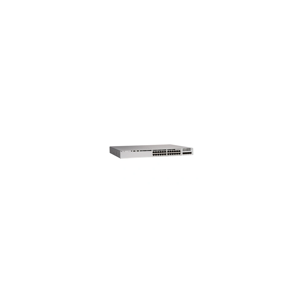 Catalyst 9200L - Network Essentials - commutateur - C3 - 24 x 10/100/1000 (PoE+) + 4 x SFP+ 10 Go (liaison montante) - Montable 