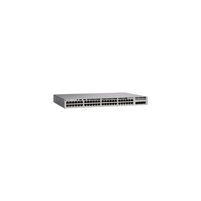 Catalyst 9200L - Network Essentials - commutateur - C3 - Géré - 8 x 100/1000/2.5G/5G/10GBase-T + 40 x 10/100/1000 (PoE+) + 2 x 2
