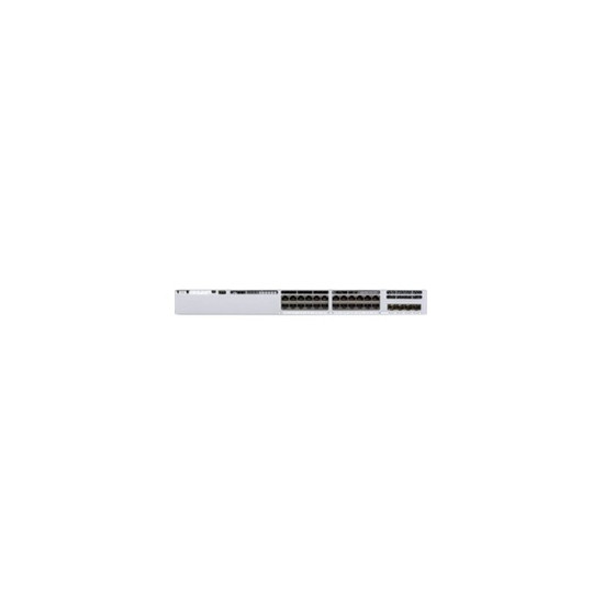 Catalyst 9300L - Network Advantage - commutateur - C3 - Géré - 24 x 10/100/1000 (PoE+) + 4 x Gigabit SFP (liaison montante) - Mo