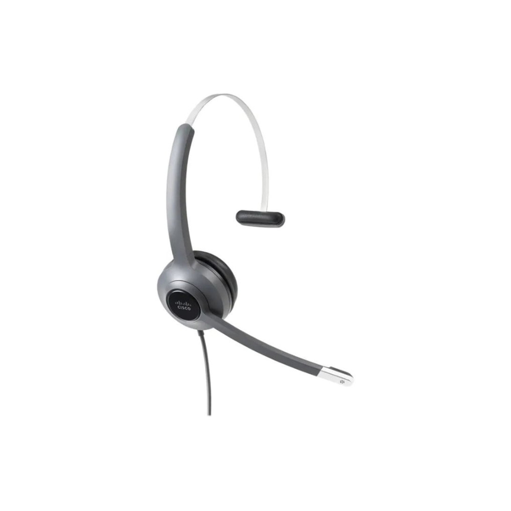 Cisco 521 Casque Avec fil Arceau Bureau/Centre d'appels Noir, Gris - Neuf