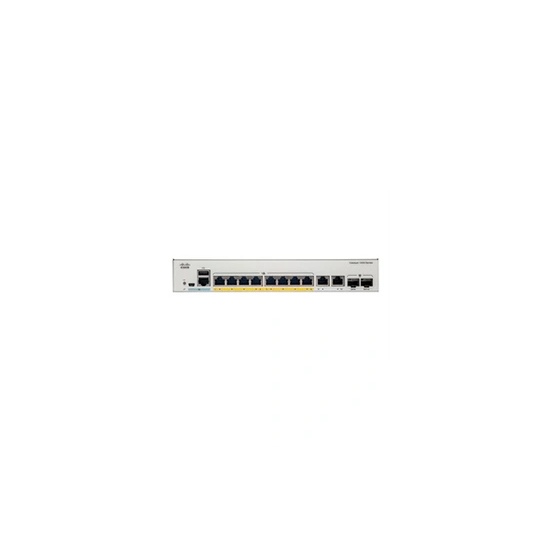 Catalyst 1000-8FP-2G-L - Commutateur - Géré - 8 x 10/100/1000 (PoE+) + 2 x SFP Gigabit combo (liaison montante) - Montable sur r