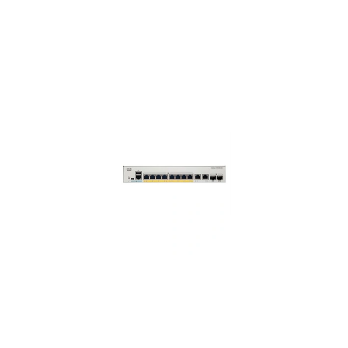 Catalyst 1000-8FP-2G-L - Commutateur - Géré - 8 x 10/100/1000 (PoE+) + 2 x SFP Gigabit combo (liaison montante) - Montable sur r