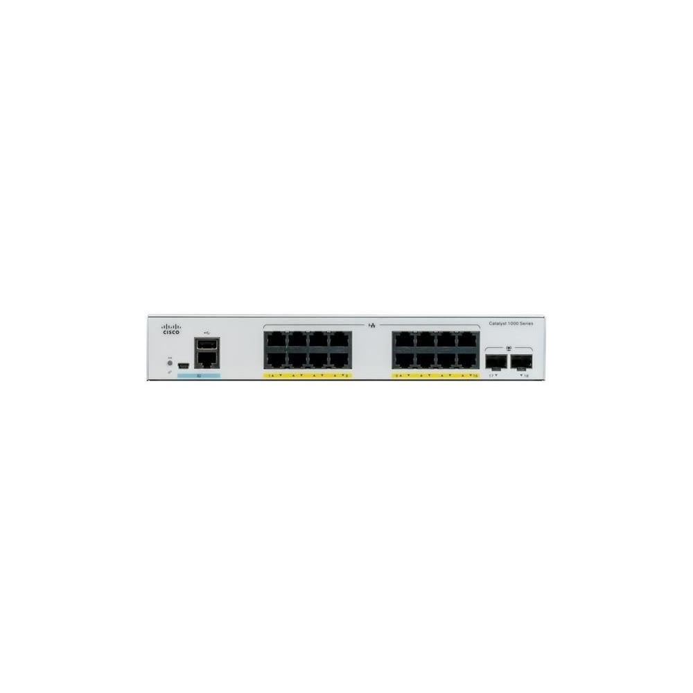 Switch Cisco C1000-16T-E-2G-L - 16 Ports Managed