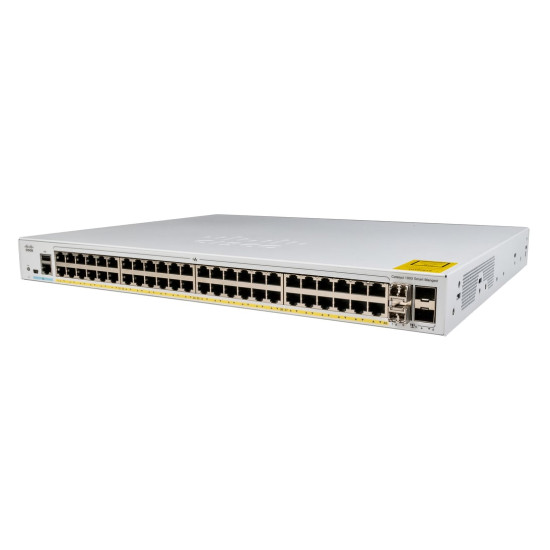 Cisco Catalyst C1000-48P-4X-L commutateur réseau Géré L2 Gigabit Ethernet (10/100/1000) Connexion Ethernet, supportant l'aliment