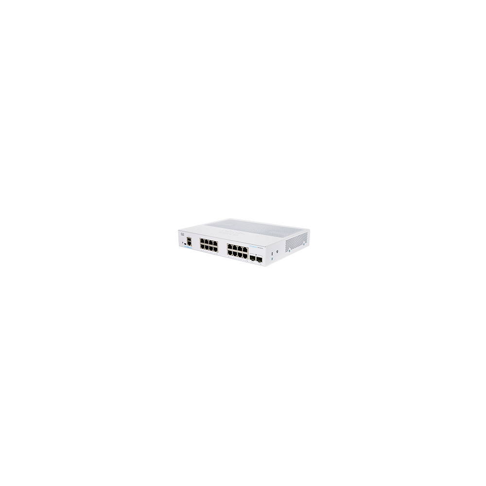 Cisco CBS350-16T-2G-EU commutateur réseau Géré L2/L3 Gigabit Ethernet (10/100/1000) Argent - Neuf