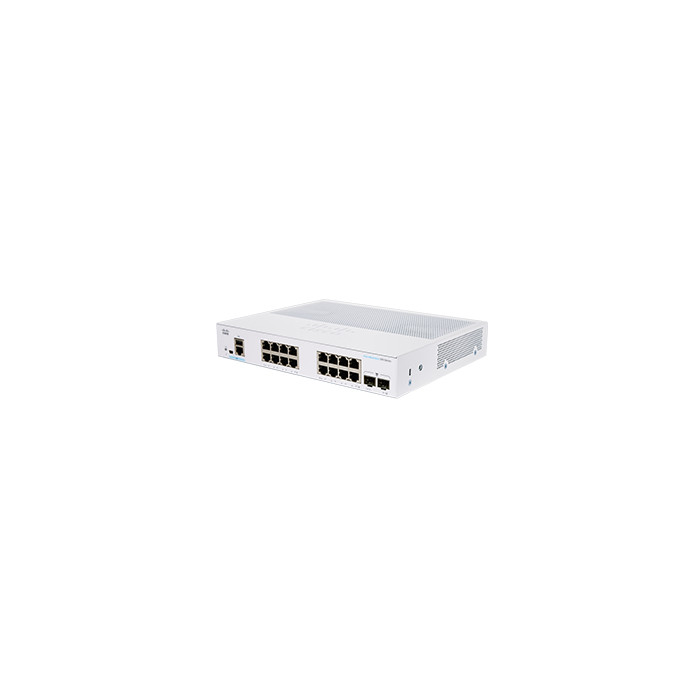 Cisco CBS350-16T-2G-EU commutateur réseau Géré L2/L3 Gigabit Ethernet (10/100/1000) Argent - Neuf