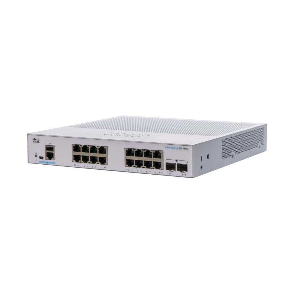 Cisco CBS350 Géré L3 Gigabit Ethernet (10/100/1000) Bureau Gris - Neuf