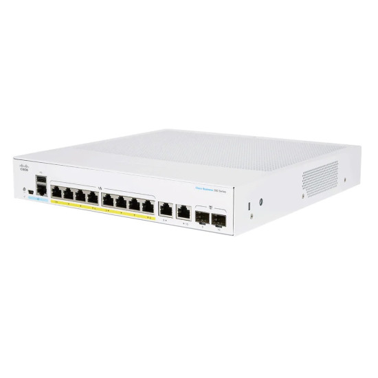 Cisco CBS250-8P-E-2G-EU Commutateur Réseau Gigabit