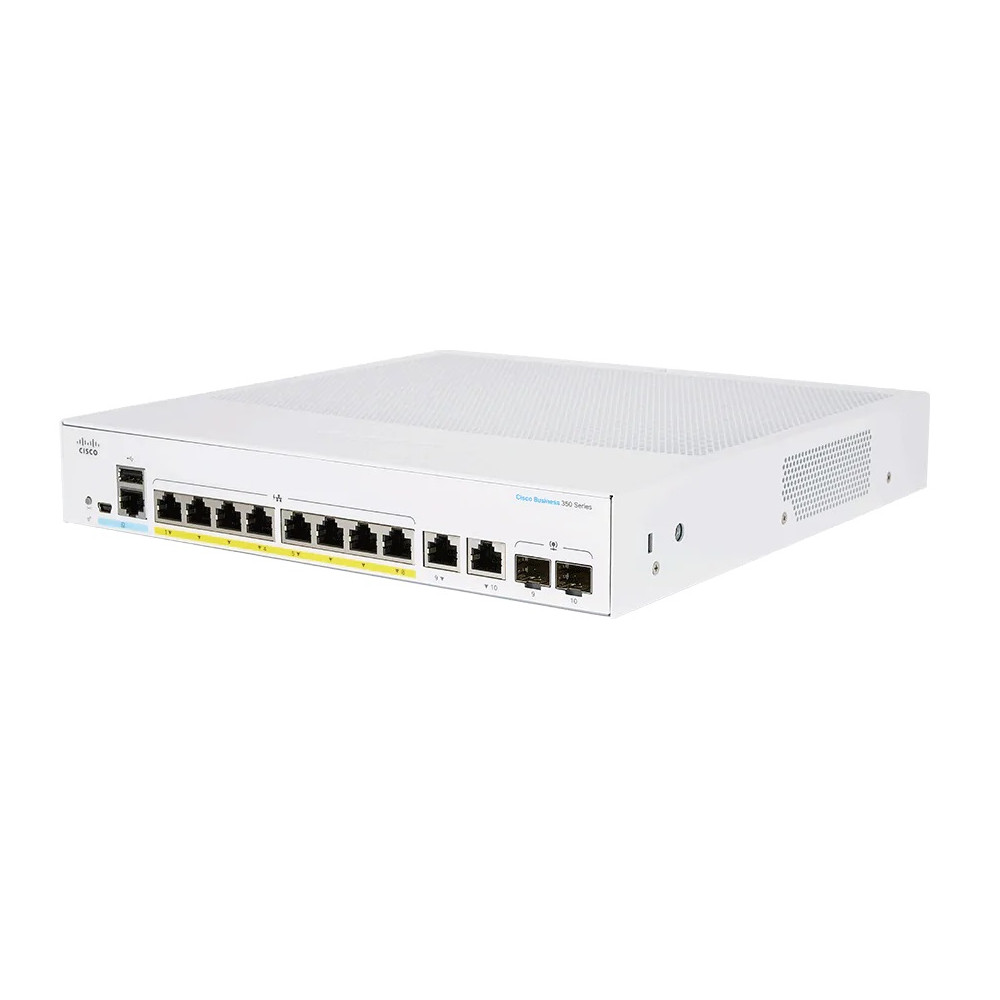 Cisco CBS250-8P-E-2G-EU Commutateur Réseau Gigabit