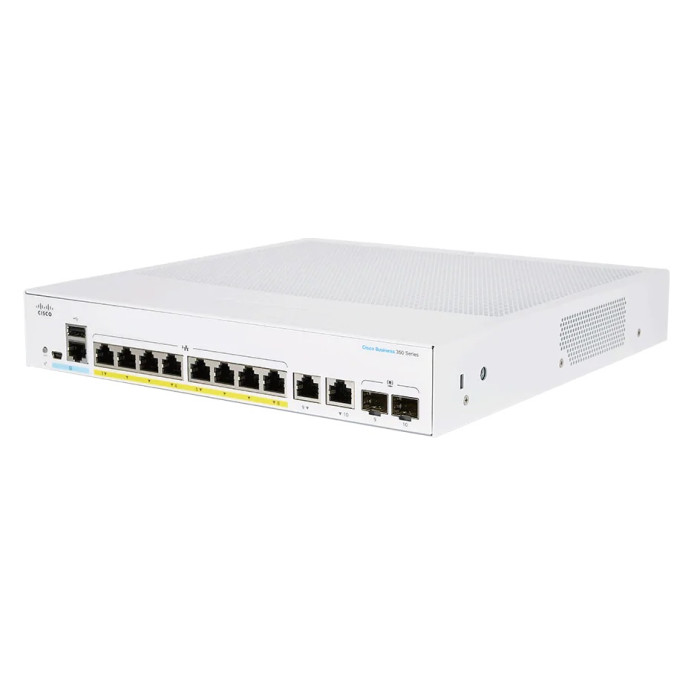 Cisco CBS250-8P-E-2G-EU Commutateur Réseau Gigabit