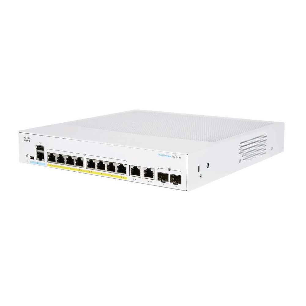 Cisco CBS250-8FP-E-2G-EU Switch Réseau Gigabit