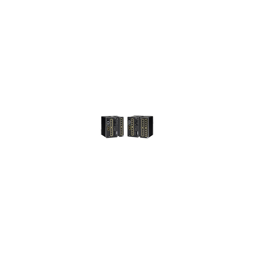 Catalyst IE3300 Rugged Series - Network Essentials - commutateur - Géré - 8 x 10/100/1000 + 2 x SFP+ - Montage sur rail DIN - DC
