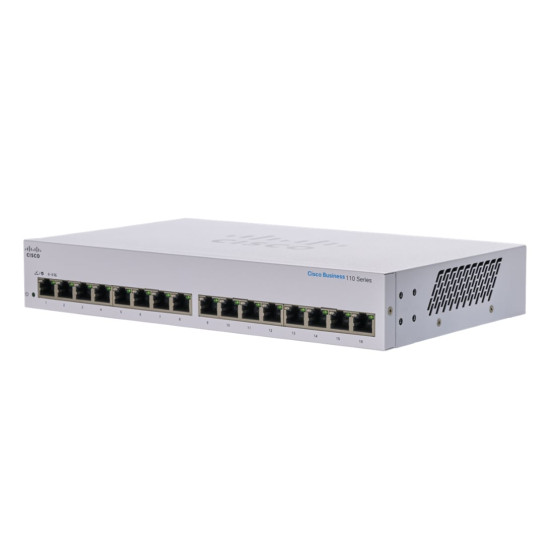 Cisco CBS110 Non-géré L2 Gigabit Ethernet (10/100/1000) Bureau Gris - Neuf