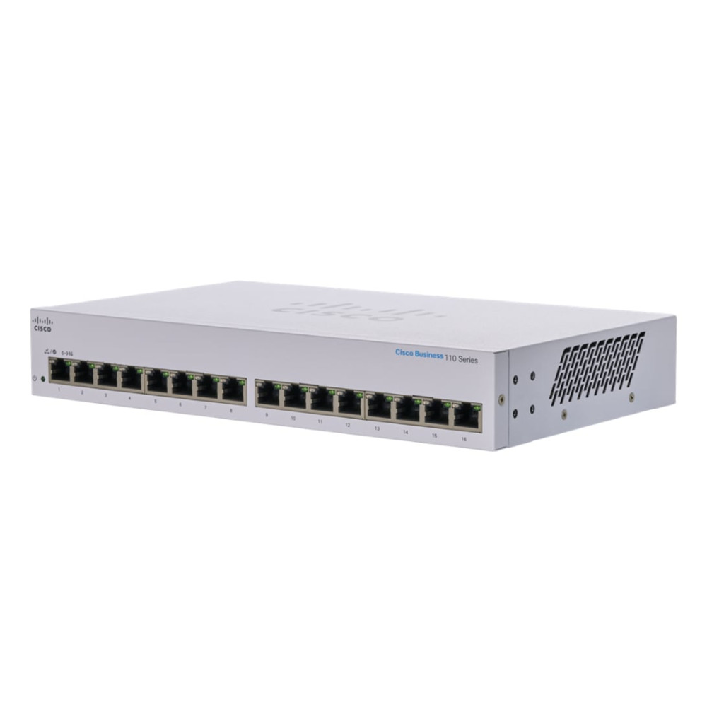 Cisco CBS110 Non-géré L2 Gigabit Ethernet (10/100/1000) Bureau Gris - Neuf
