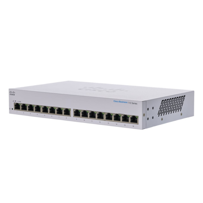 Cisco CBS110 Non-géré L2 Gigabit Ethernet (10/100/1000) Bureau Gris - Neuf