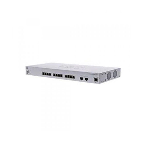 Switch géré - Cisco - CBS350-12XT-EU - 12 ports 10GE - 2x10G SFP+ partagés - 10 Gigabit Ethernet