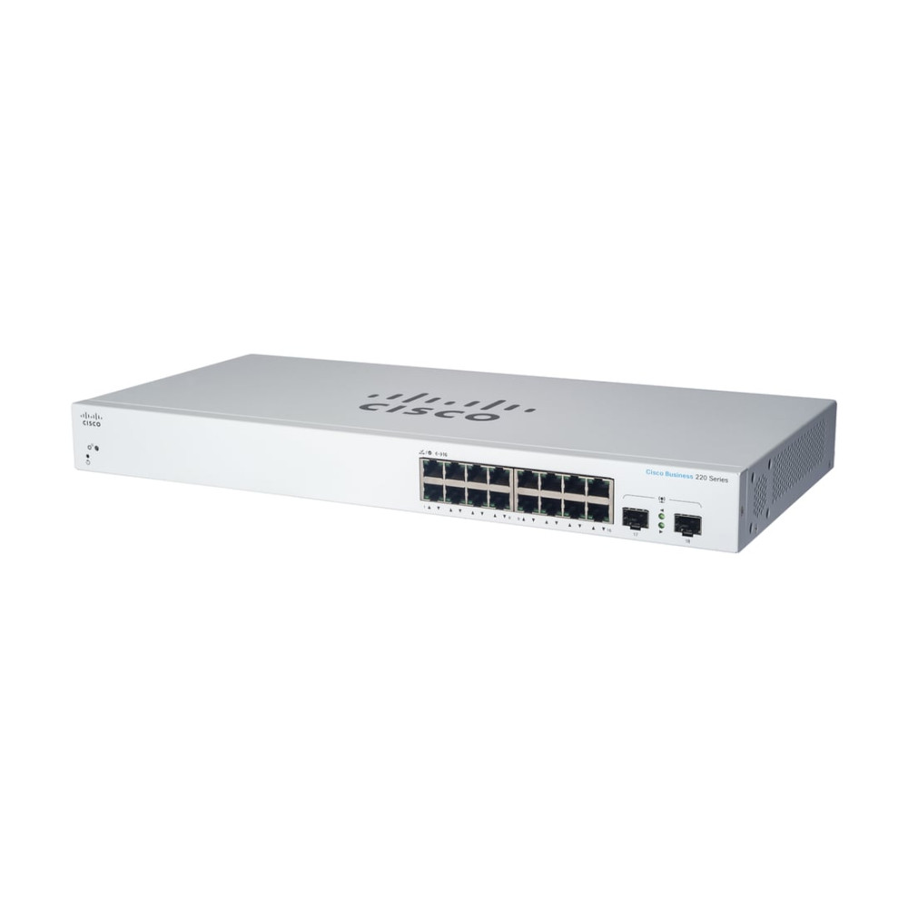 Cisco CBS220-16P-2G Switch L2 Gigabit Ethernet PoE