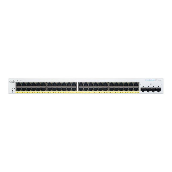 Switch Cisco CBS220-48P-4G-EU - 48 Ports PoE+