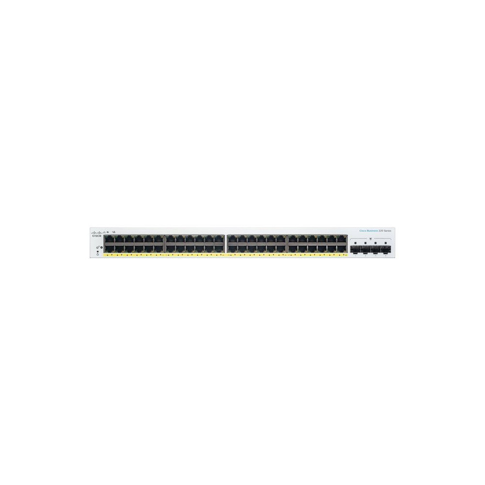 Switch Cisco CBS220-48P-4G-EU - 48 Ports PoE+