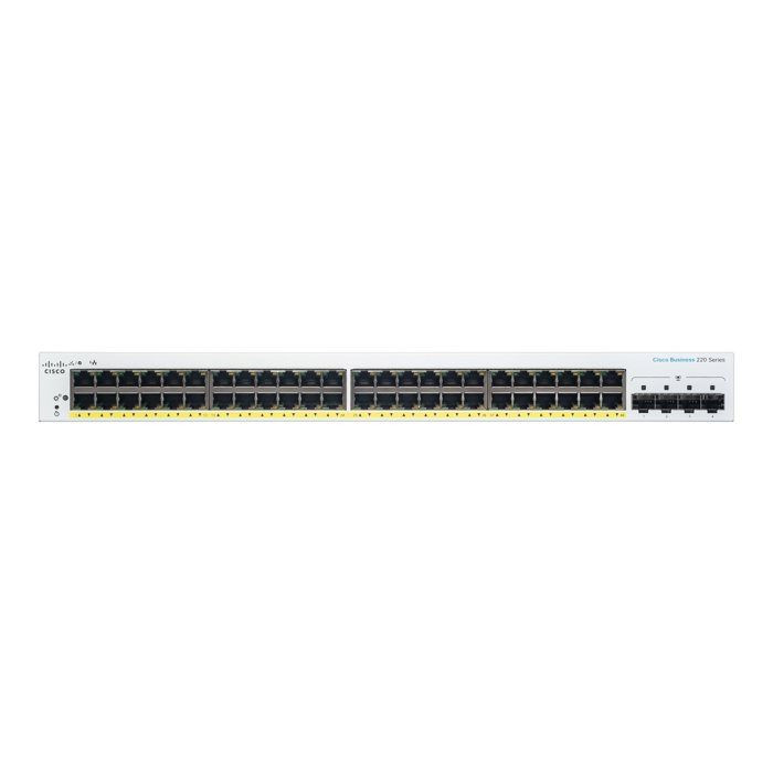 Switch Cisco CBS220-48P-4G-EU - 48 Ports PoE+