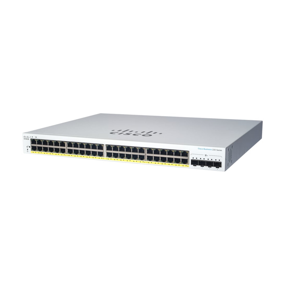 Cisco CBS220-48T-4G Switch Gigabit Ethernet 1U Blanc
