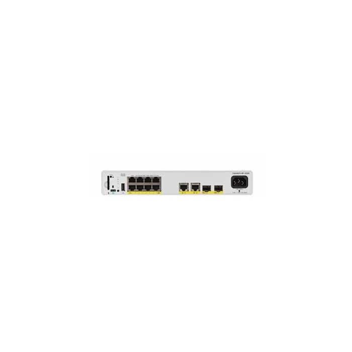 Catalyst 9200CX - Network Advantage - commutateur - compact - C3 - Géré - 8 x 10/100/1000 (PoE+) + 2 x 1000Base-T + 2 x SFP+ 10 