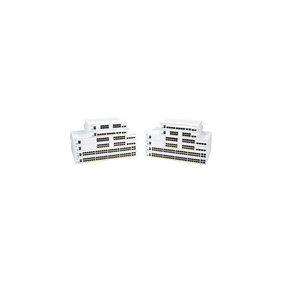 Business 350 Series CBS350-8FP-E-2G - Commutateur - C3 - Géré - 8 x 10/100/1000 (PoE+) + 2 x SFP Gigabit combiné - Montable sur 