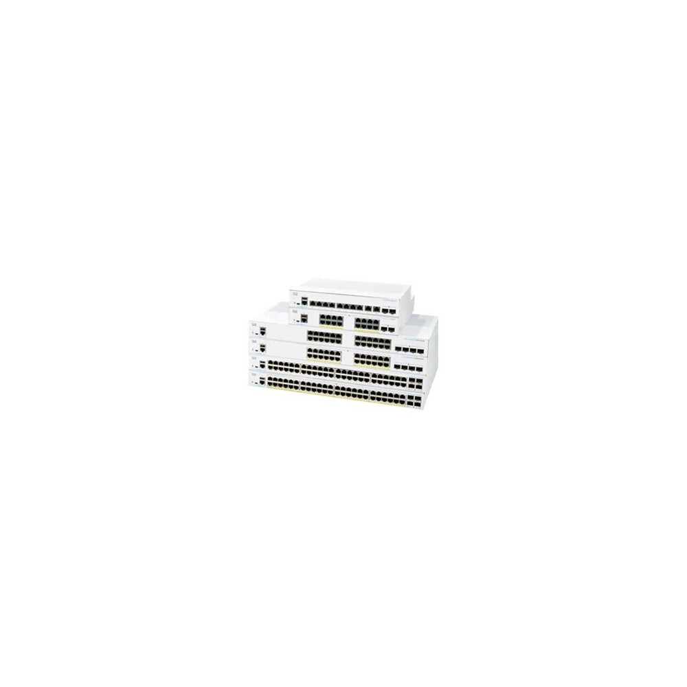 Business 350 Series CBS350-16T-2G - Commutateur - C3 - Géré - 16 x 10/100/1000 + 2 x Gigabit SFP - Montable sur rack - remanufac