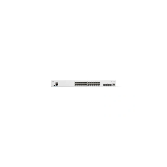 Catalyst 1300-24XT - Commutateur - C3 - intelligent - 24 x 10 Gigabit Ethernet + 4 x combo 10 Gigabit SFP+/RJ-45 - Montable sur 