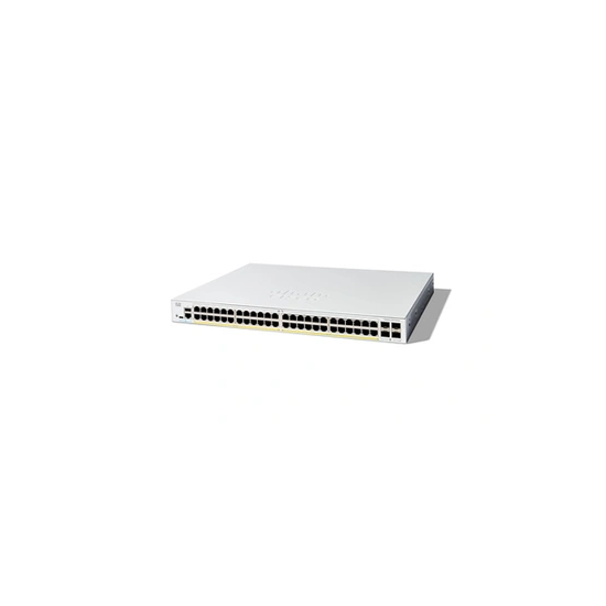 Catalyst 1300-48FP-4G - Commutateur - C3 - Géré - 48 x 10/100/1000 (PoE+) + 4 x Gigabit SFP - Montable sur rack - PoE+ (740 W)