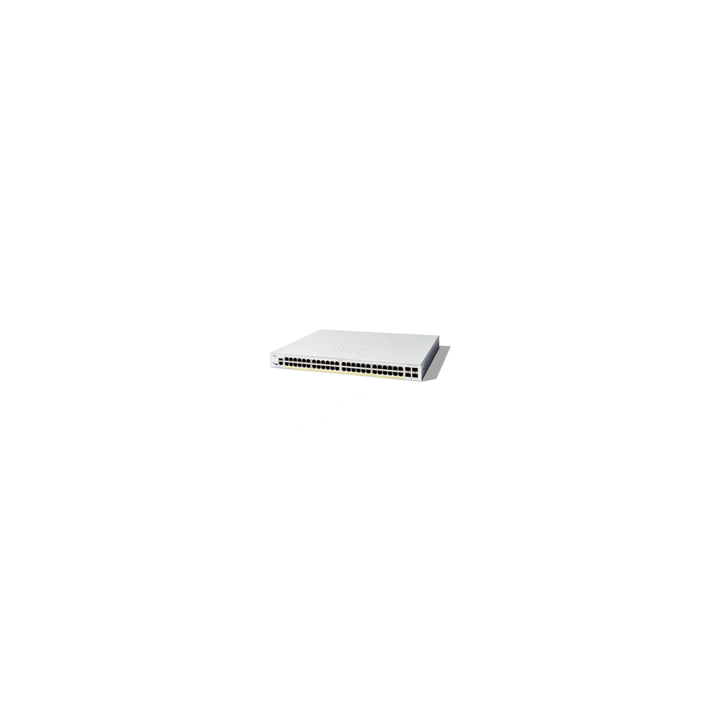 Catalyst 1300-48FP-4G - Commutateur - C3 - Géré - 48 x 10/100/1000 (PoE+) + 4 x Gigabit SFP - Montable sur rack - PoE+ (740 W)