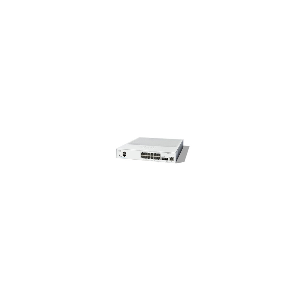 Catalyst 1300-12XT-2X - Commutateur - C3 - intelligent - 12 x 10GBase-T + 2 x 10 Gigabit SFP+ - Montable sur rack