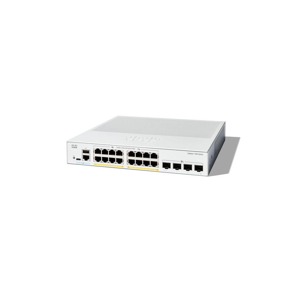 Switch Cisco Catalyst 1300 - 16 ports GE PoE