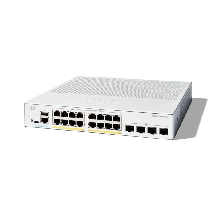 Switch Cisco Catalyst 1300 - 16 ports GE PoE