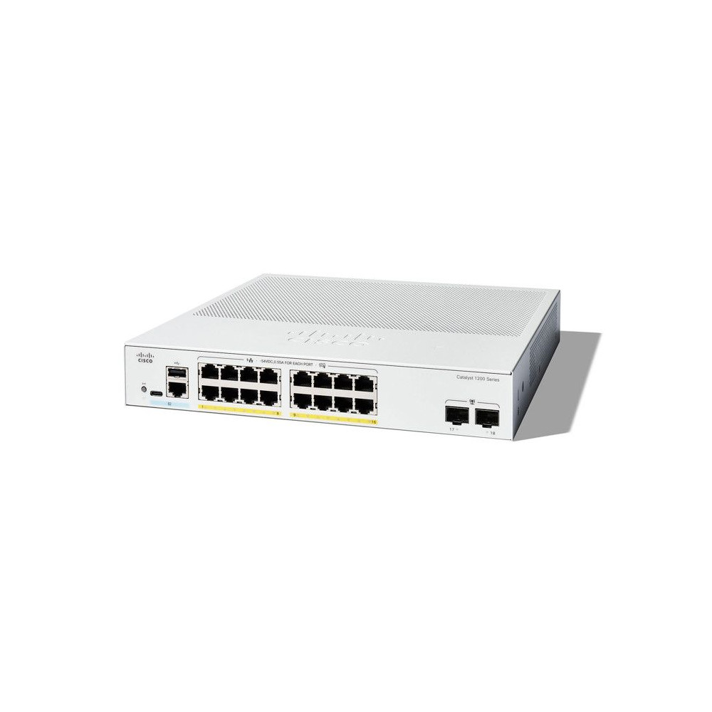 CISCO Catalyst 1200-16P-2G - Commutateur Réseau