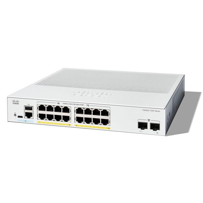 CISCO Catalyst 1200-16P-2G - Commutateur Réseau