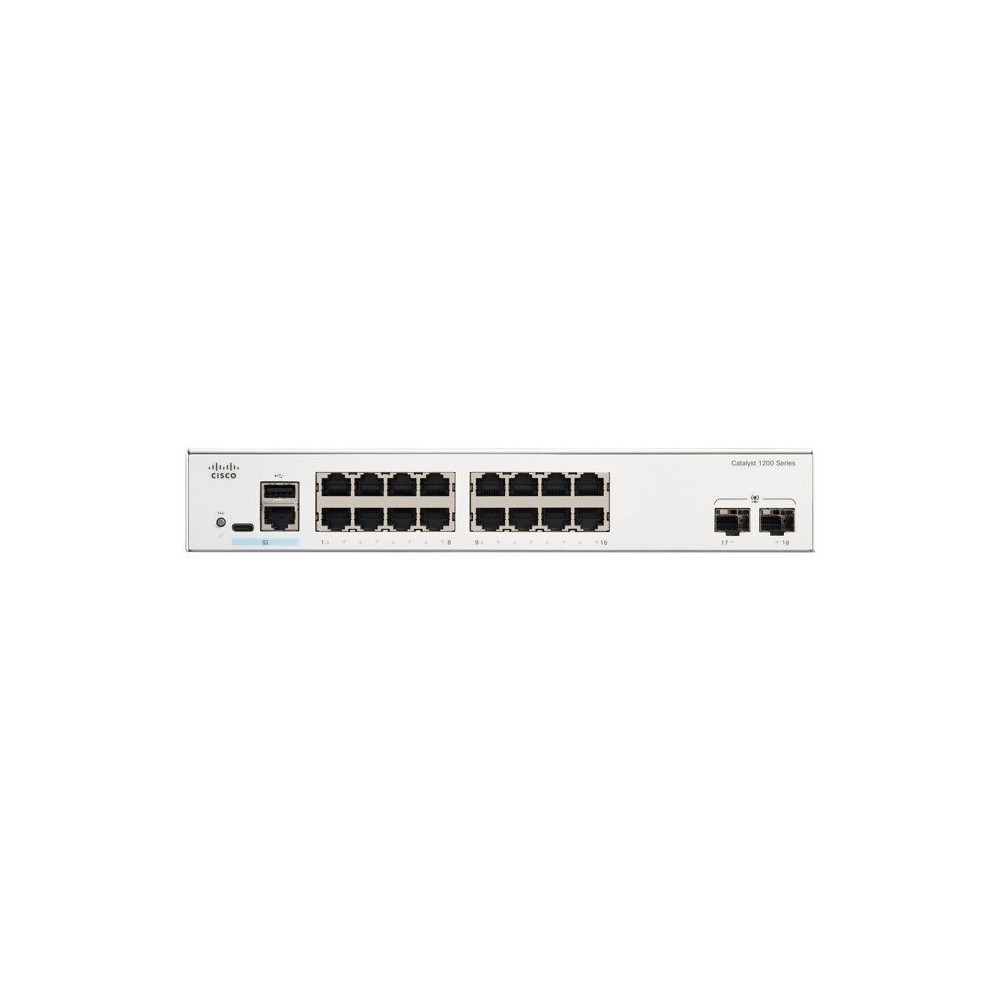 Cisco Catalyst 1200-16T-2G - Commutateur Intelligent