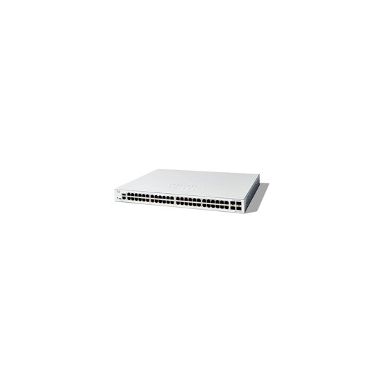 Catalyst 1200-48T-4X - Commutateur - C3 - intelligent - 48 x 10/100/1000Base-T + 4 x 10 Gigabit SFP+ - Montable sur rack