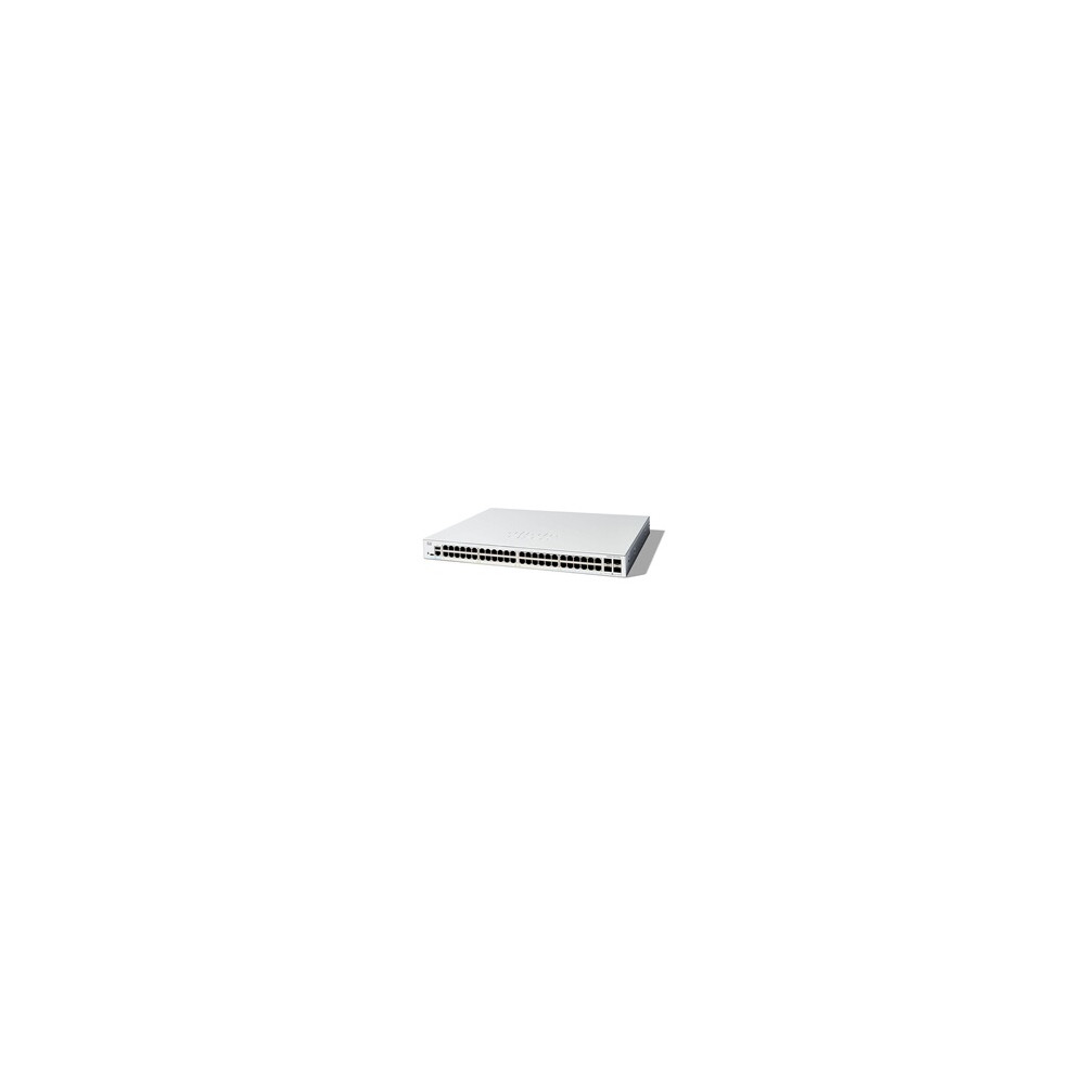Catalyst 1200-48T-4X - Commutateur - C3 - intelligent - 48 x 10/100/1000Base-T + 4 x 10 Gigabit SFP+ - Montable sur rack