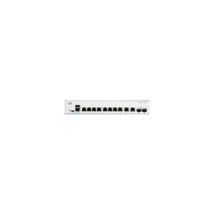 Catalyst 1200-8T-E-2G - Commutateur - Ethernet Gigabit - C3 - intelligent - 8 x 10/100/1000 + 2 x combinaison Gigabit SFP/RJ-45 